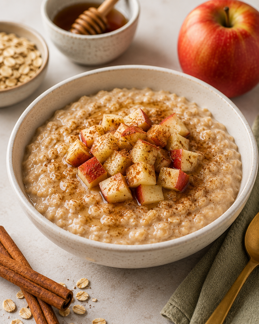 Apple Cinnamon Protein Oatmeal