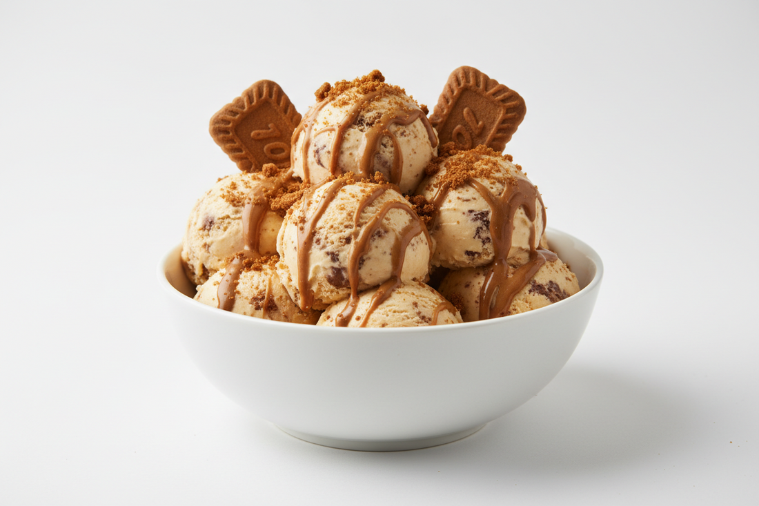 Biscoff Vanilla Protein Ice Cream (Ninja® CREAMi® Recipe)