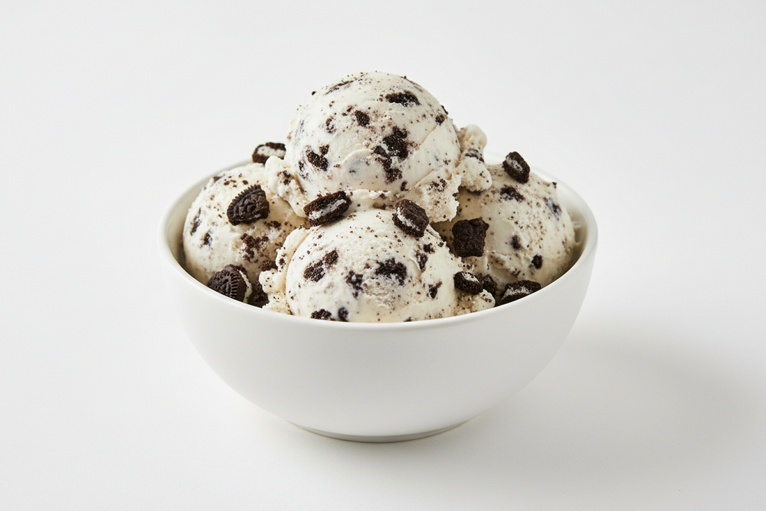 Cookies & Cream Protein Ice Cream  (Ninja® CREAMi® Recipe)