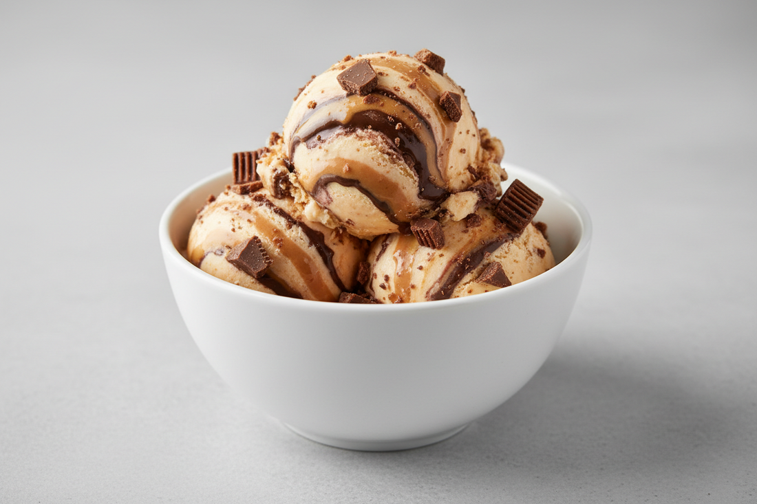 Peanut Butter Protein Ice Cream (Ninja® CREAMi® Recipe)