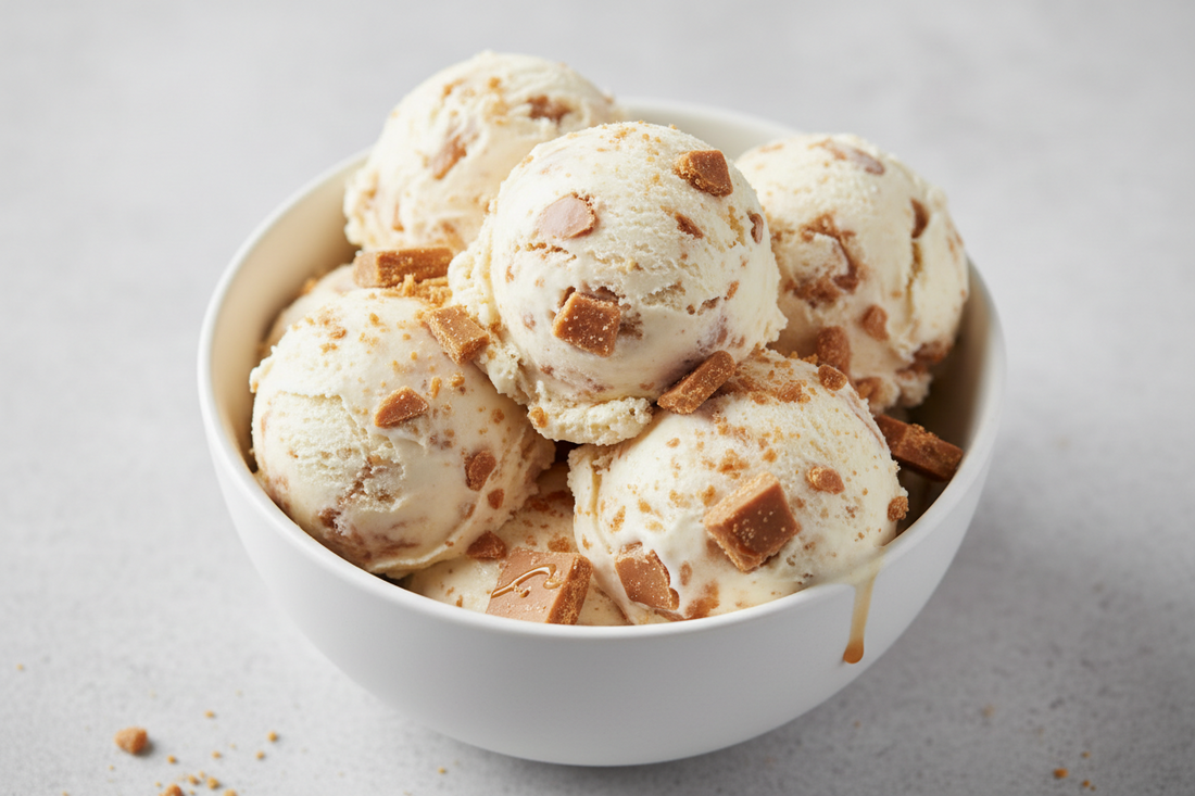 Skor Protein Ice Cream (Ninja® CREAMi® Recipe)