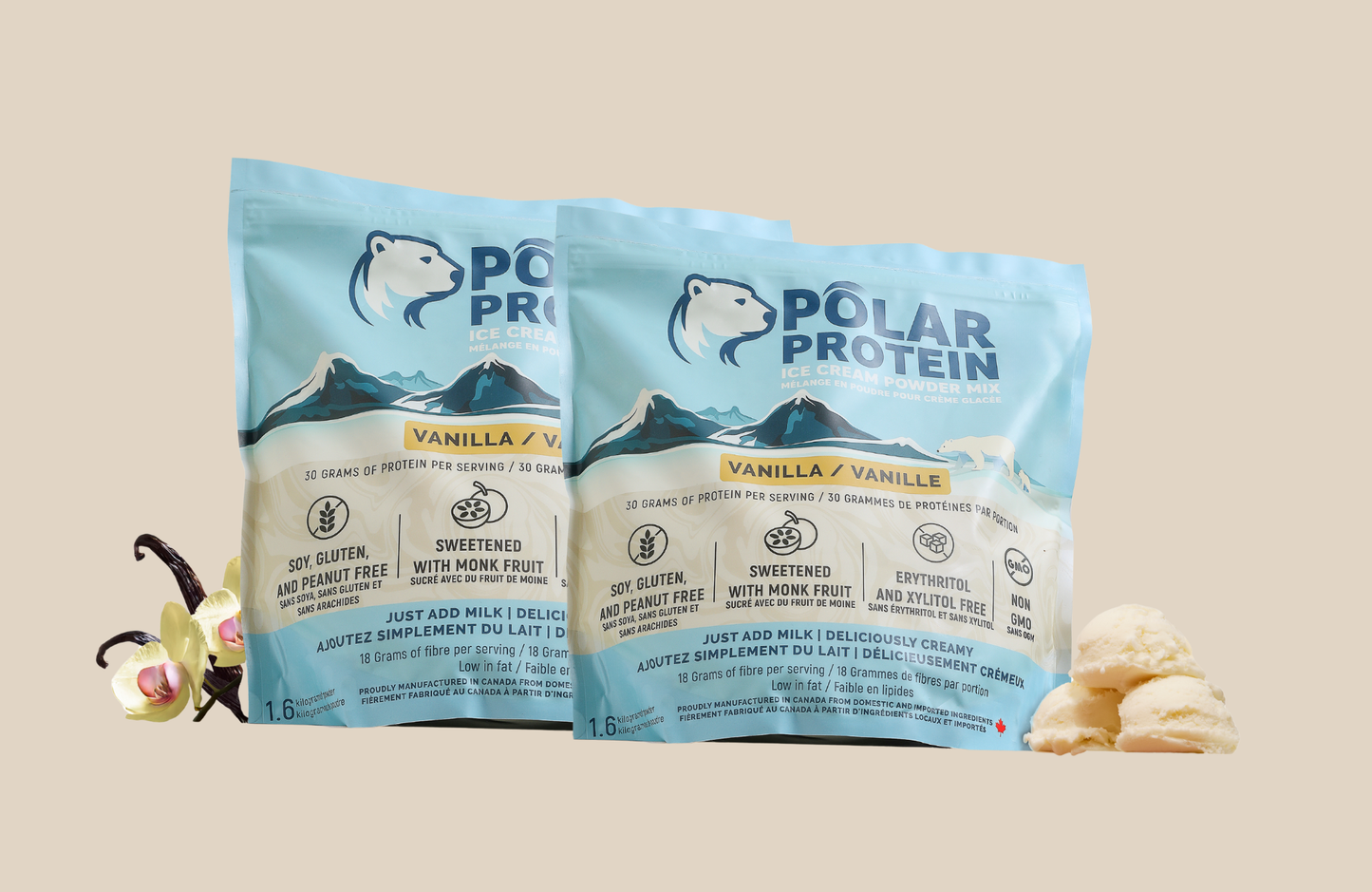 Polar Protein Upgrade Kit (2 Bags + 2 Spoons)